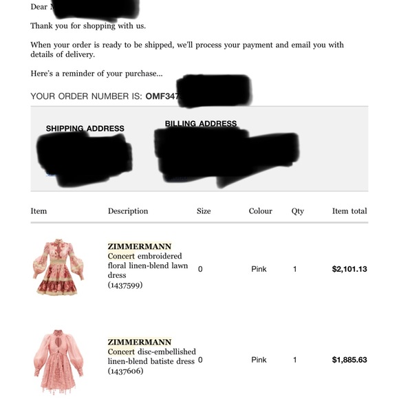 NWT ZIMMERMANN CONCERT DISC MINI DRESS Lipstick Pink Size 0 - Picture 7 of 16